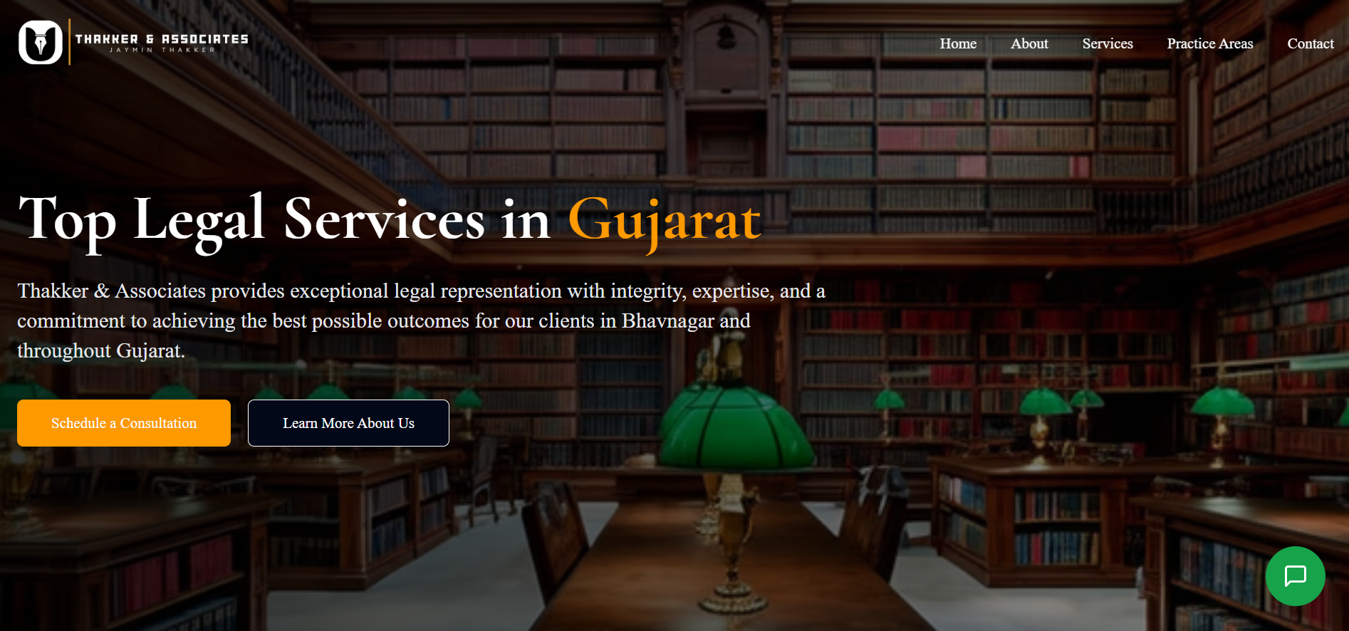  Thakker & Associates– Law firm website -  Designed and developed a professional multi-page ...