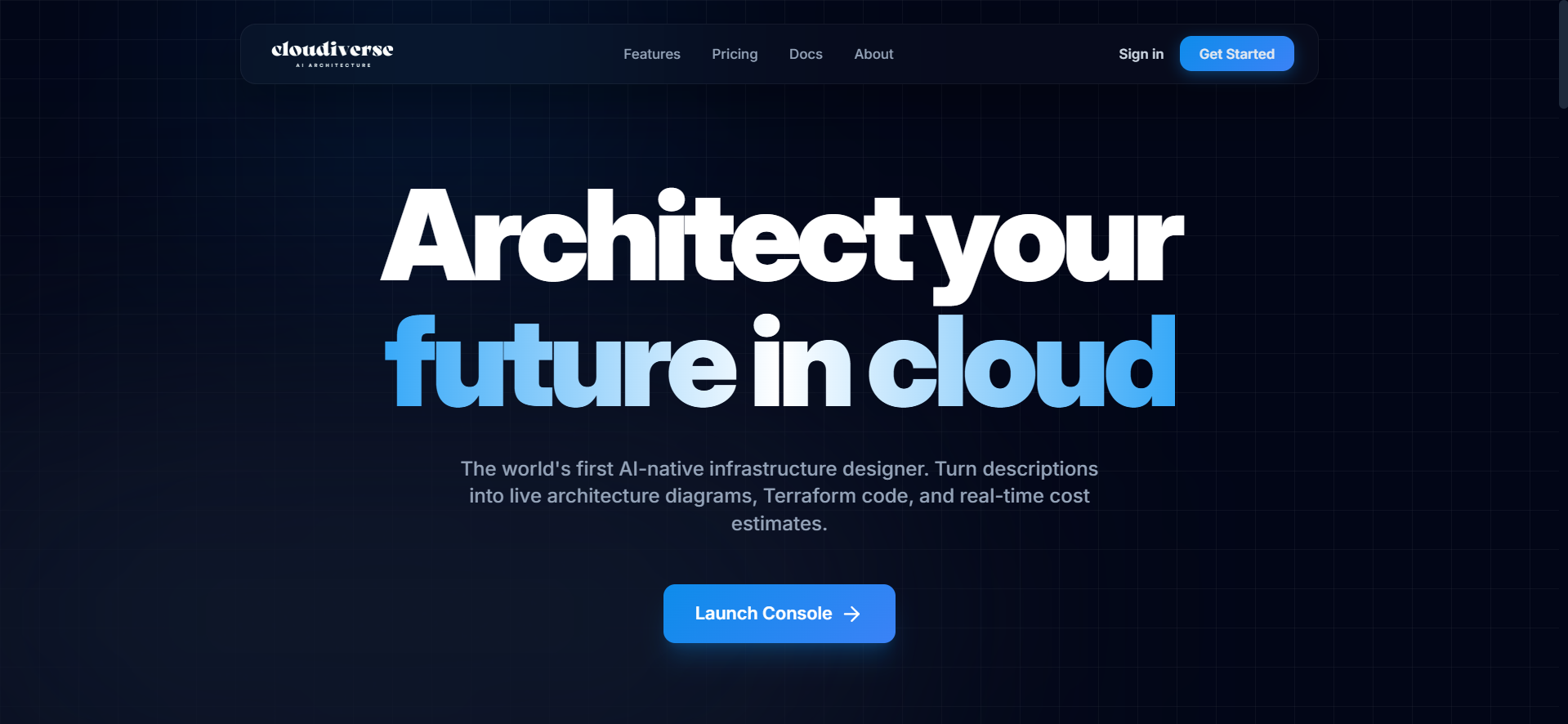 Cloudiverse - AI Architect - A modern cloud deployment platform focused on simp...